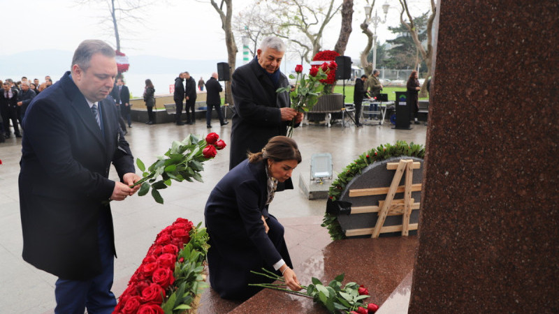 HAYDAR ALİYEV SARIYER’DE ANILDI