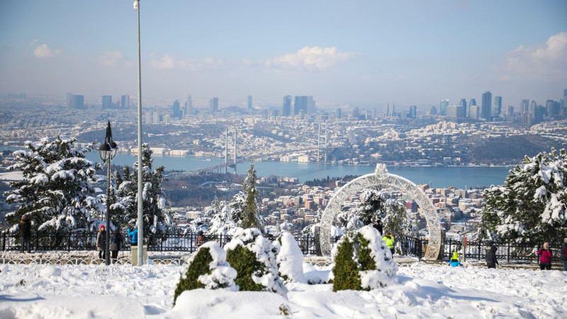 İSTANBUL İÇİN ŞİDDETLİ KAR VE FIRTINA UYARISI