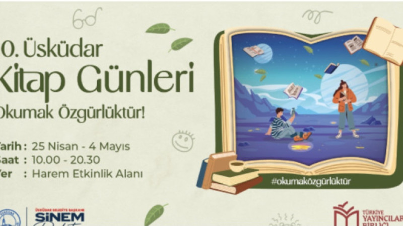 10. ÜSKÜDAR KİTAP GÜNLERİ BAŞLADI