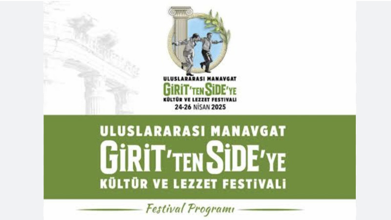 Manavgat Girit’ten Side’ye Kültür ve Lezzet Festivali, Start Alıyor!
