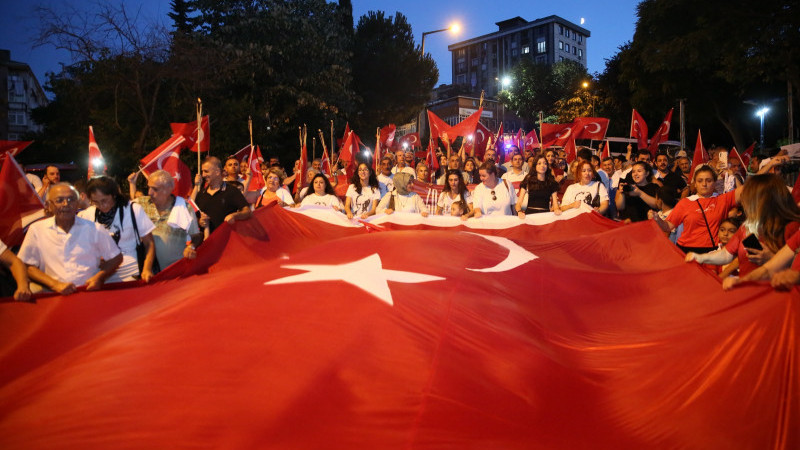Eyüpsultan’da Zafer Bayramı Coşkuyla Kutlandı