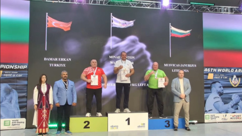 Bağcılar Belediyesi, Bilek Güreşi Dünya Şampiyonası’na Damga Vurdu