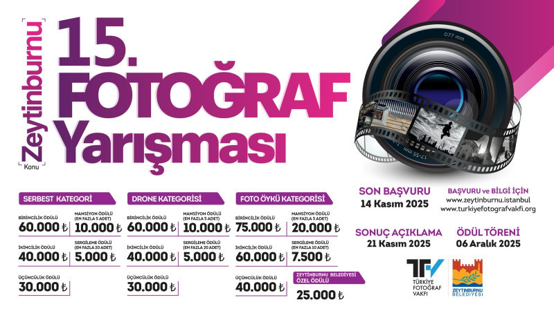 Zeytinburnu 15. Fotoğraf Yarışması’nda Başvuru Süresi 14 Kasım’a Uzatıldı