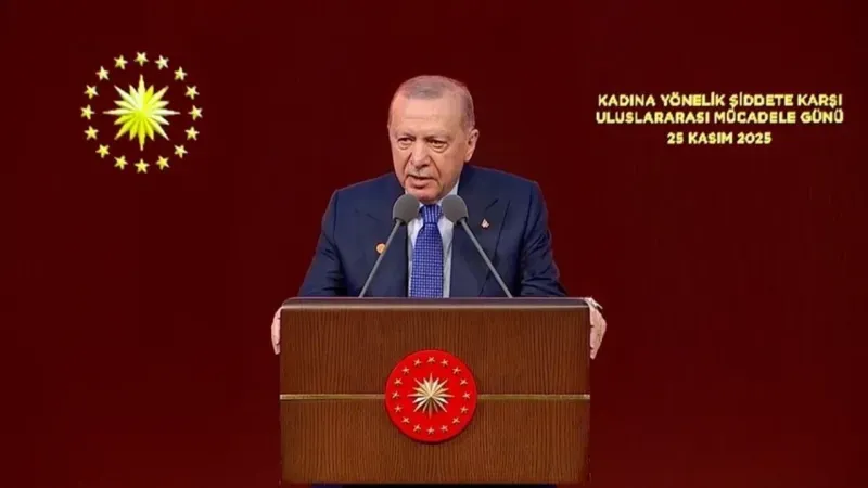 Cumhurbaşkanı Erdoğan: “Kadına ve çocuğa yönelik şiddet insanlık suçudur”