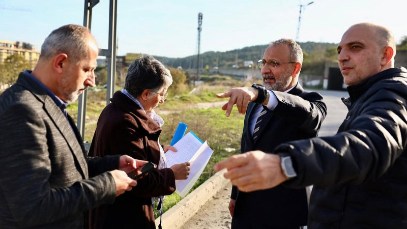 Göktürk trafiğini rahatlatacak iki yeni alternatif yol için çalışmalar başladı