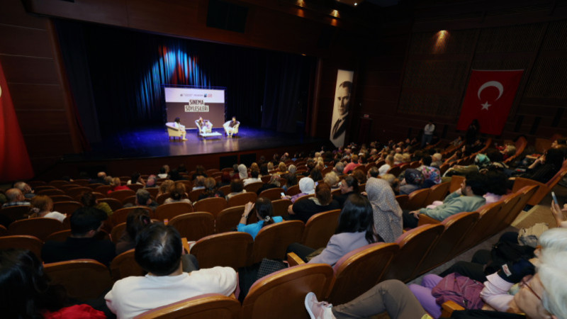 NAZAN KESAL VE SONER SERT ‘SİNEMA SÖYLEŞİLERİNE’ KONUK OLDU