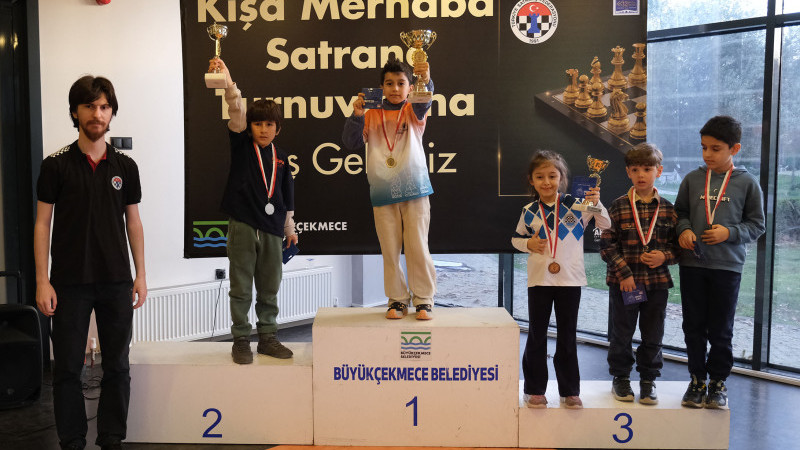 Büyükçekmece’de Kışa Merhaba Hızlı Satranç Turnuvası nefesleri kesti
