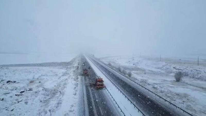 “Turuncu Kaplanlar” Bayburt–Gümüşhane Yolunda Gece Gündüz Görev Başında