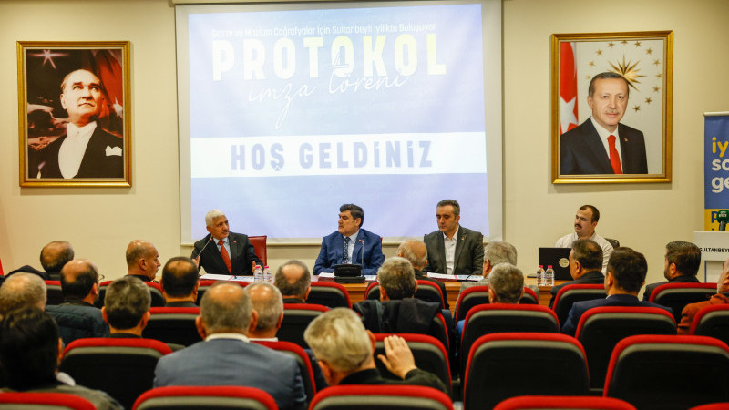 Sultanbeyli’de 42 STK Gazze ve mazlum coğrafyalar için bir araya geldi