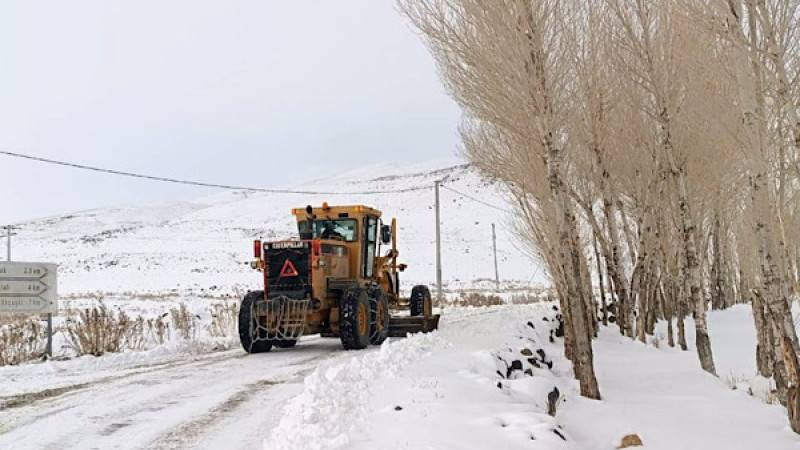Doğu Anadolu’da kar etkisini artırdı: 4 ilde 343 yerleşim yoluna ulaşım sağlanamıyor