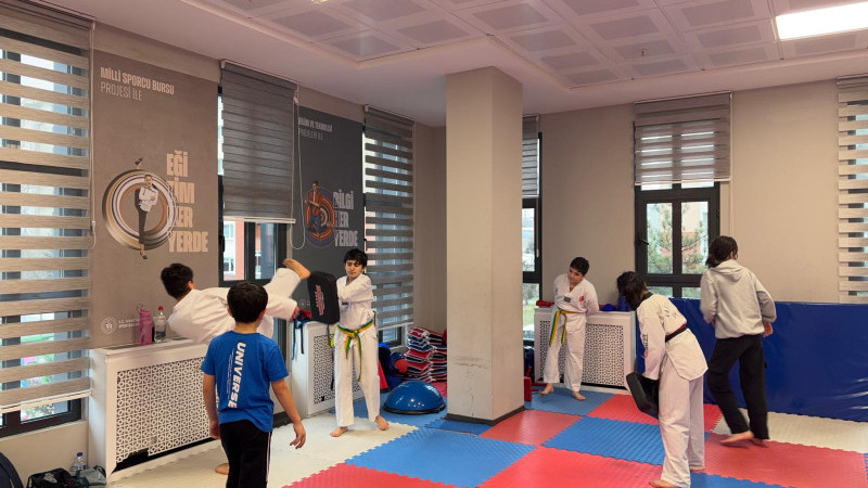 Mamak’ta Taekwondo Öğrencileri Kuşak Sınavına Girecek