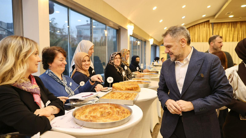 Bayrampaşa’da börekler altına dönüştü