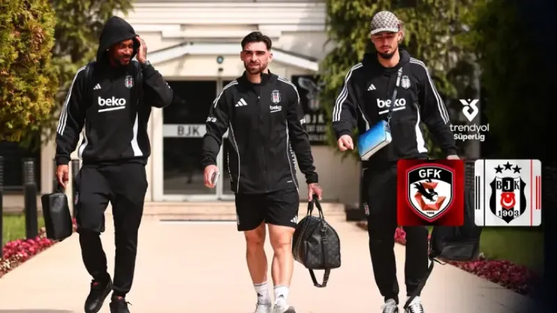 Beşiktaş’ın Gaziantep FK maçı kadrosu belli oldu: 3 eksik