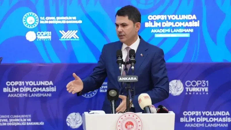 Bakan Kurum: YÖK, COP31'in akademik elçisi oldu