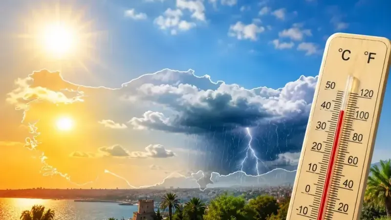 Meteoroloji uyardı: Sağanak ve kuvvetli rüzgar geliyor