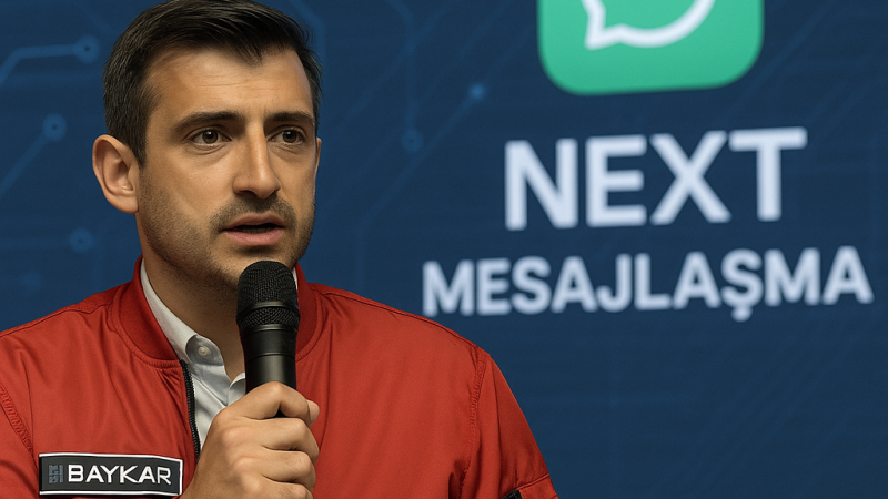 Selçuk Bayraktar’dan Yerli Mesajlaşma Uygulaması Müjdesi!