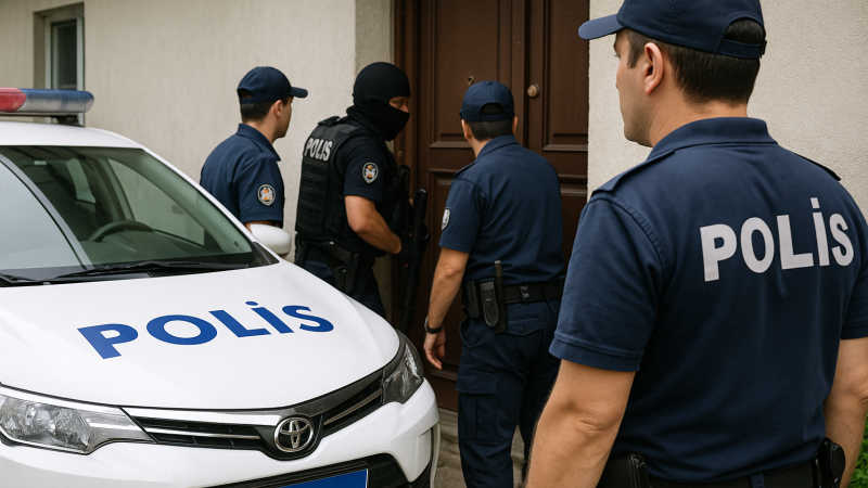 BURSA'DA ORGANİZE SUÇ OPERASYONU: 13 GÖZALTI
