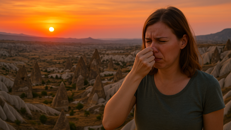 Kapadokya’da Çevre Felaketi: Turistik Vadiler Hayvan Gübresiyle Kaplandı