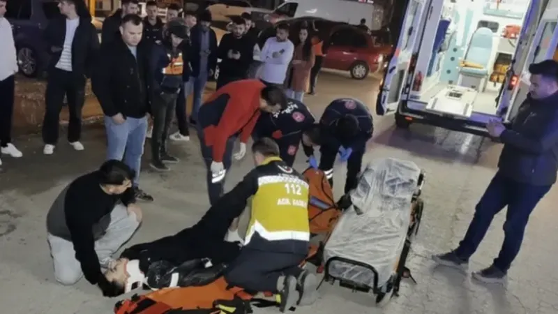 Aksaray’da Otomobil ile Motosiklet Çarpıştı: 20 Yaşındaki Sürücü Ağır Yaralı