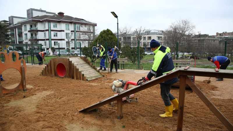Göktürk Patili Park can dostlarımız için yenilendi