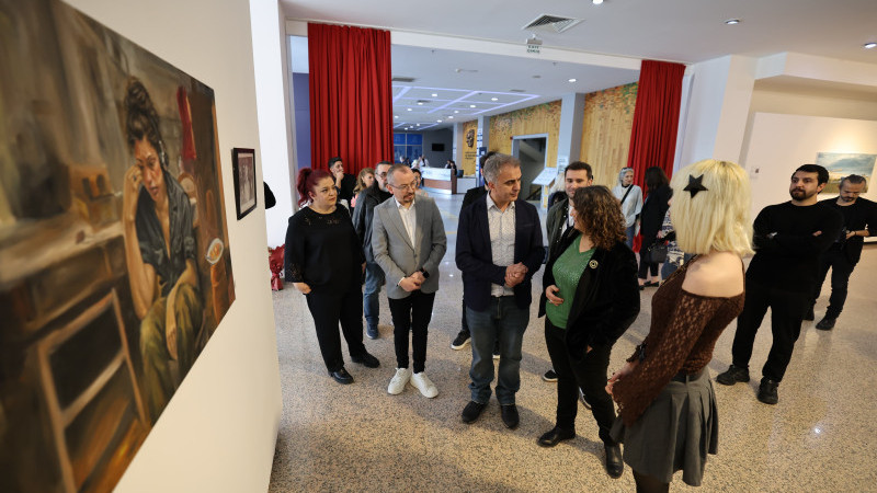 SKSM’DE ‘ZEMİN VE İZ DERİNDEKİ SES’ SERGİSİ AÇILDI