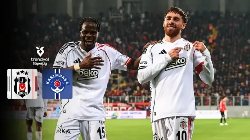 Beşiktaş–Kasımpaşa maçı: Muhtemel 11’ler belli oldu