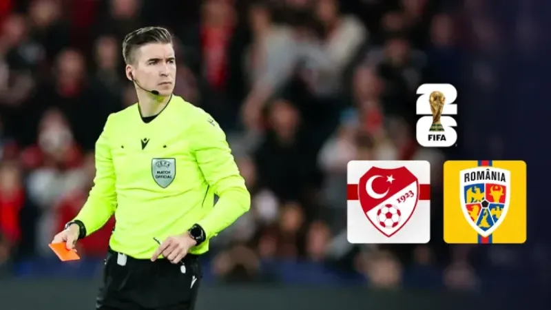 Türkiye - Romanya maçını Fransız hakem yönetecek