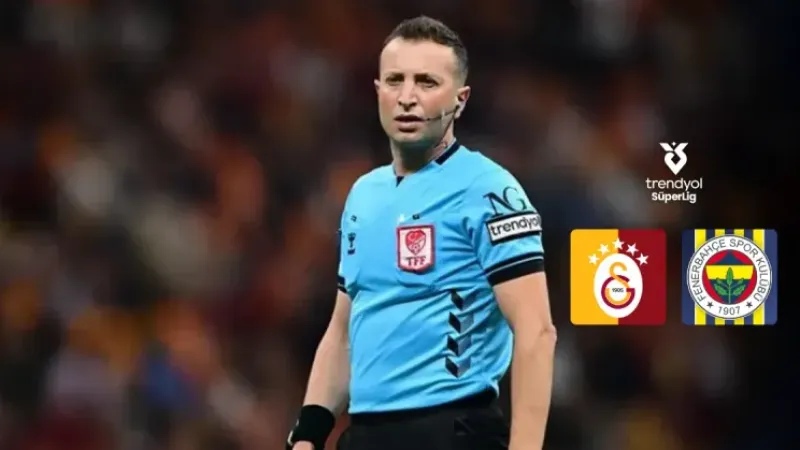 Galatasaray-Fenerbahçe derbisinin hakemi belli oldu