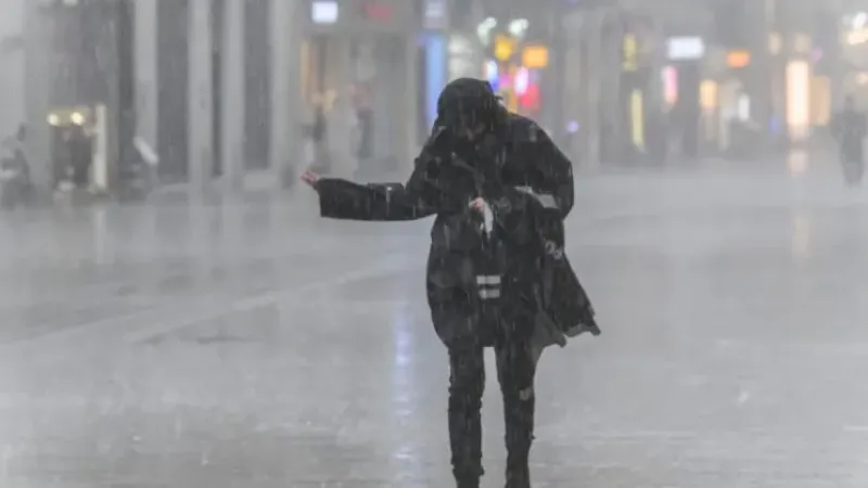 Kuvvetli sağanak uyarısı: 7 il için “sarı” alarm