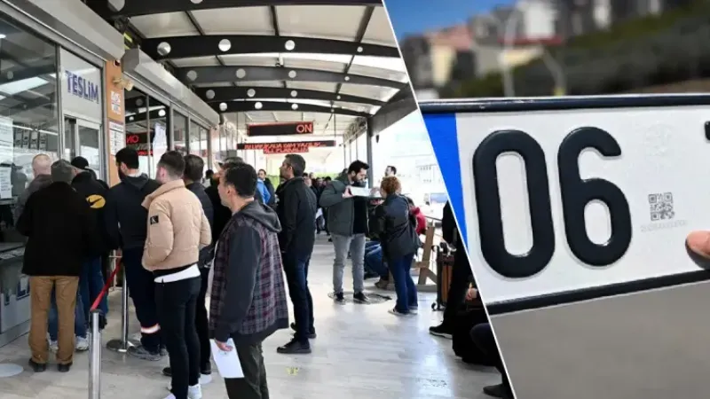 APP plaka yoğunluğu: Basım merkezlerinde uzun kuyruklar oluştu