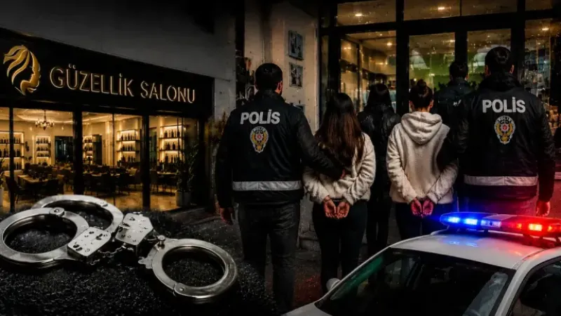 Çorum’da güzellik merkezi operasyonu: 4 kişi gözaltına alındı