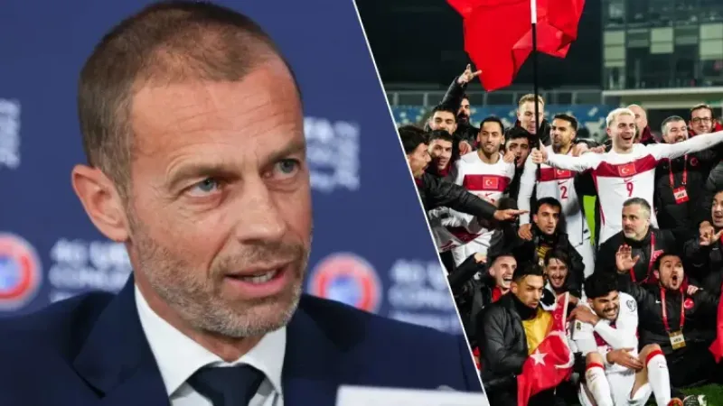 UEFA Başkanı Ceferin’den Türk futboluna övgü: Türkiye artık büyük bir futbol ülkesi