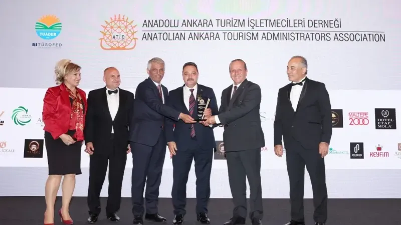 TİMBİR, ATİD Turizm Enleri Ödülleri’nde “Yılın Medya Ödülü”nü aldı