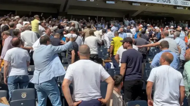Fenerbahçe genel kurulu öncesi kısa süreli gerginlik