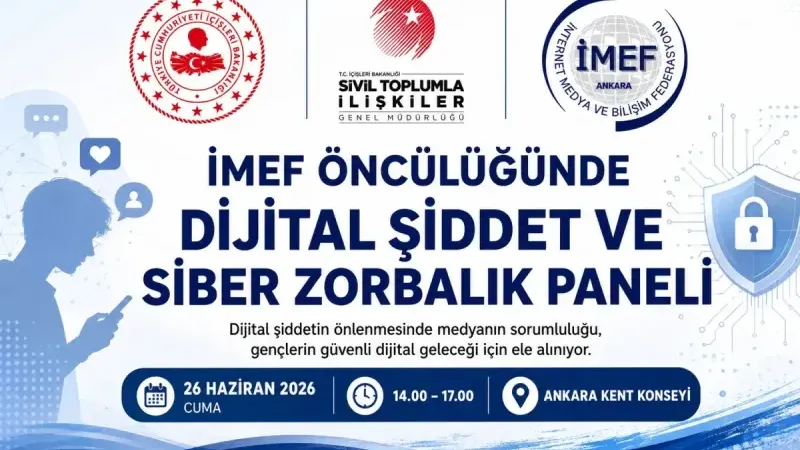 Ankara’da dijital şiddet ve siber zorbalık paneli düzenlenecek