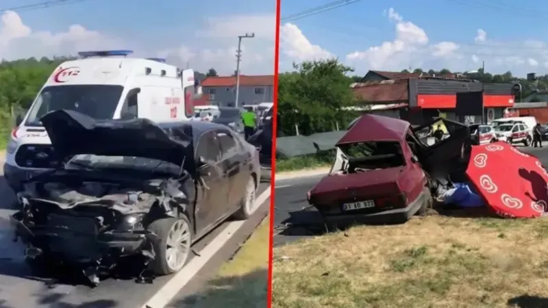 Düzce'de milletvekilinin karıştığı kazada 1 kişi hayatını kaybetti