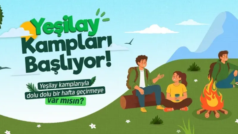 Yeşilay’dan gençlere yaz boyunca ücretsiz kamp desteği
