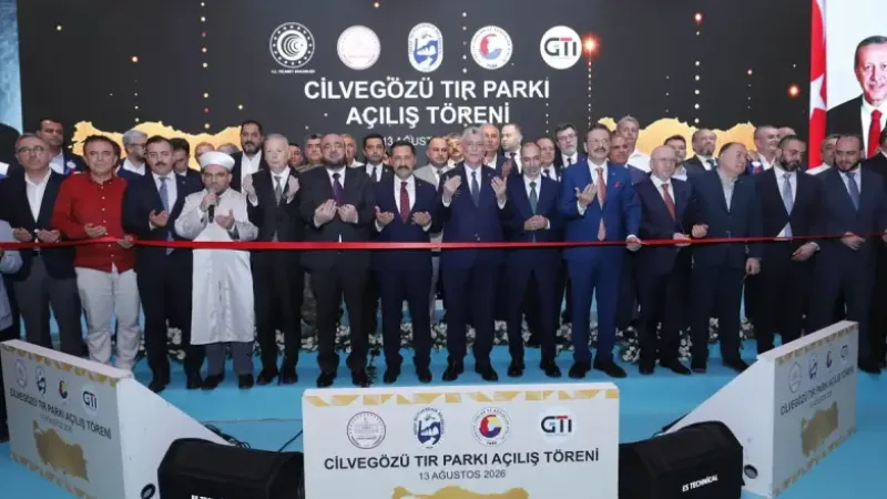Cilvegözü Gümrük Kapısı TIR Parkı hizmete açıldı