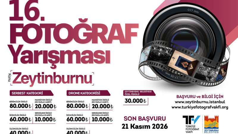 16. Zeytinburnu Fotoğraf Yarışması’na Başvuru İçin Süre Daralıyor